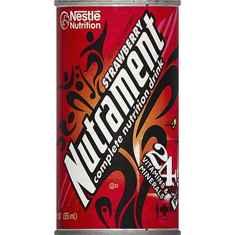 Nutrament Complete Nutrition Drink, Strawberry | Nutritional Bars and ...