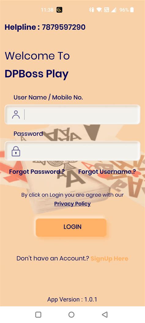 Dpboss Play Original Matka Booking App Satta