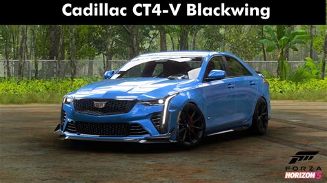 Forza Horizon 5 2023 Cadillac Ct4 V Blackwing Exclusive Gameplay Youtube