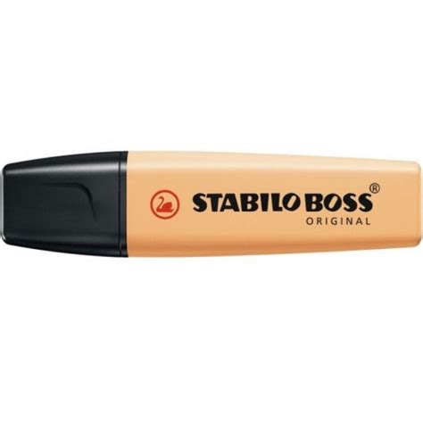 Stabilo Boss Original Marqueur Fluorescent Pastel Orange P Le