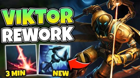 New Viktor Rework Gives His Laser Upgrade At 3 Minutes Huge Buff