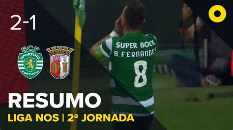 Sporting Sc Braga Resumo Sport Tv Youtube