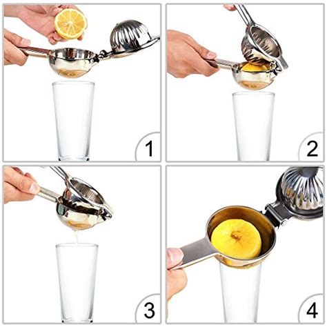 Lemon Lime Squeezer Stainless Steel Manual Citrus Juicer Press Pricepulse