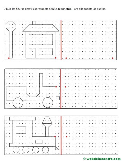 Eje De Simetria Para Ni Os De Primaria Nepora