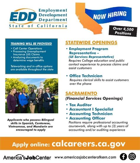 4500 Job Opportunities With Edd Los Angeles County Economic