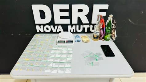 Derf Prende Dois Traficantes E Apreende Entorpecentes Em Nova Mutum Mt