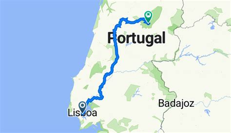 Lisbon Serra Da Estrela Torre Cycling Route 🚲 Bikemap