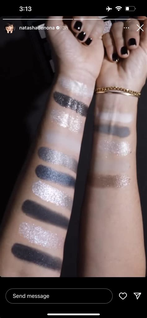 Natasha Denona swatched Xenon MIDI Palette : r/BeautyGuruChatter
