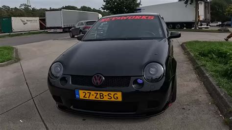 VW Lupo With 2 0 Turbo Looks Nervous At 158 Mph On The Autobahn