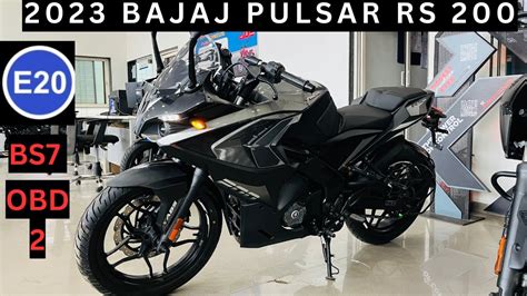 Bajaj Pulsar Rs 200 2023 E20 Obd 2 Bs 7 Detailed Review 2023 Bajaj