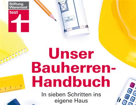 Unser Bauherren Handbuch Aktion Pro Eigenheim