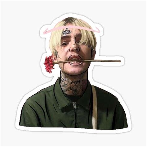 Lil Peep Sticker For Sale By Jade1713 Redbubble