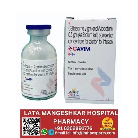 Cavim 2 5 Mg Injection At Rs 5000 Piece Ceftazidime Injection In