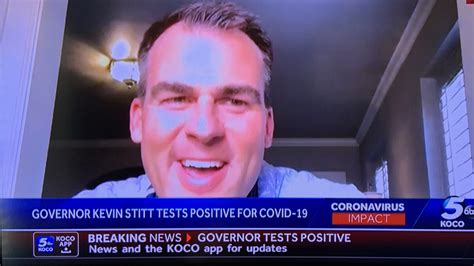 Oklahoma Governor Kevin Stitt tests positive for COVID-19