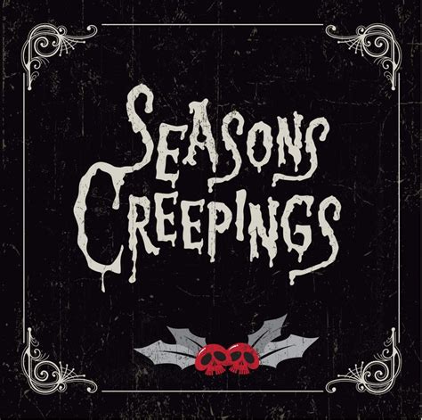 Seasons Creepings Alternative Dark Gothic Christmas Card Available As