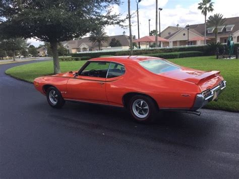 Pontiac Gto Judge Coupe Miles Carousel Red Speed For Sale