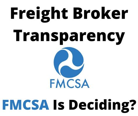 Fmcsa Is Deciding Broker Roles And Freight Dispatcher Roles