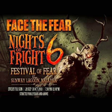 Nights Of Fright Sunway Lagoon Tickets Vouchers Local Attractions