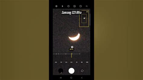 Galaxy S23 Ultra 100x Moon Zoom Test 🌙 Incredible Zoom Shorts