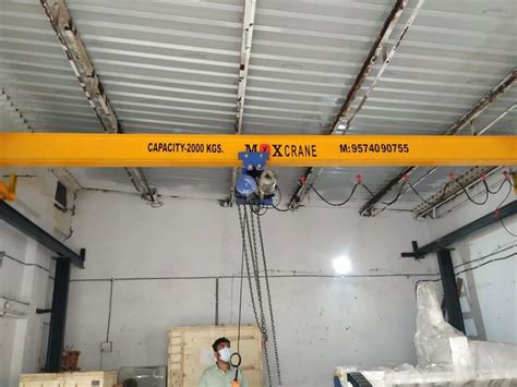 Electric Heavy Duty EOT Crane At 330000 In Ahmedabad ID 24619241088