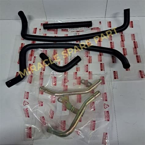 Jual Selang Hose Pipa Oli Cooler Set Isuzu Panther Lama Kotak 2 5 4ja1 Shopee Indonesia