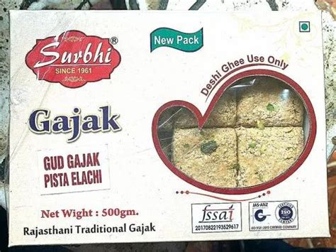 Gud Gajak Desi Ghee 4 Month Shell Life Packaging Size 500 Gm At Rs