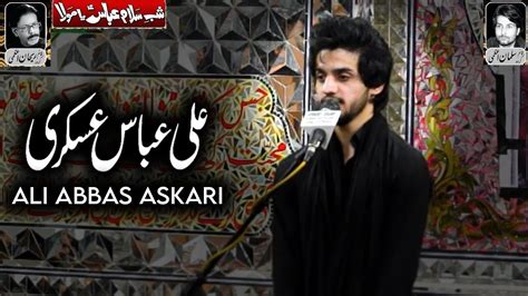 Zakir Ali Abbas Askari Latest Jashan Milaad E Mustafa S A W At Baharia