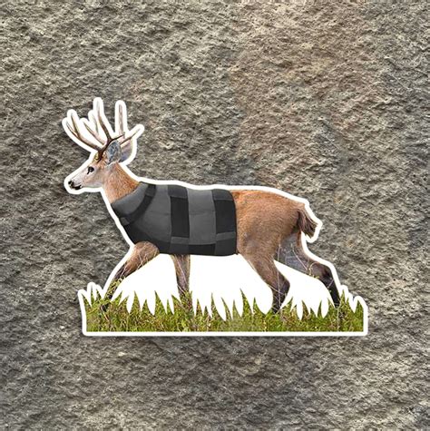 Kevlar Vest Deer Vinyl Decal - PatchOps