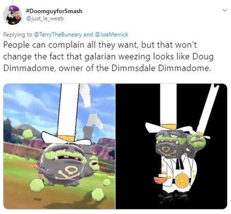 Just Throw A Tall White Hat On It Galarian Weezing Know Your Meme