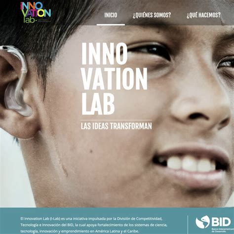 Portal Innovation Lab Del Bid Banco Interamericano De Desarrollo Para