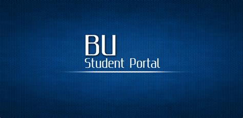 BU Student Portal