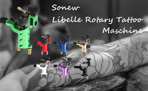 Libelle Rotary Tattoo Maschine Shader 0026 Liner Tattoo Motor Gun Kits