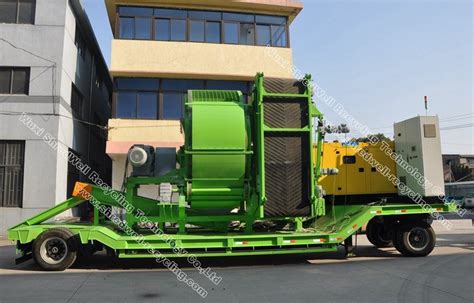 Portable Tire Shredder Mobile Tyre Shredders Machine Manufacturers