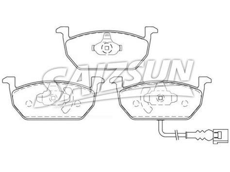 Brake Pad Set:5Q0 698 151 C--河北赛之顺制动元件有限公司