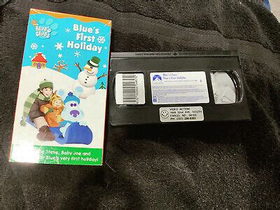 Blues Clues Blues First Holiday Vhs Rare Nick Jr Nickelodeon Hot My XXX Hot Girl