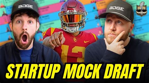 LIVE 2024 Dynasty Fantasy Football Startup Mock Draft W Rookies 12