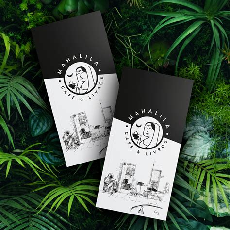 Mahalila Café & Livros - Cardápio Mahalila Café e Livros :: Behance
