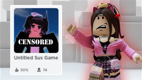 The Most Sus Games On Roblox 😳 Youtube