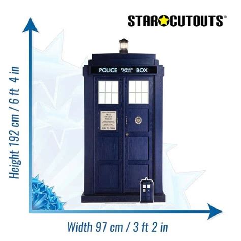 Doctor Who Tardis Cardboard Cut Out