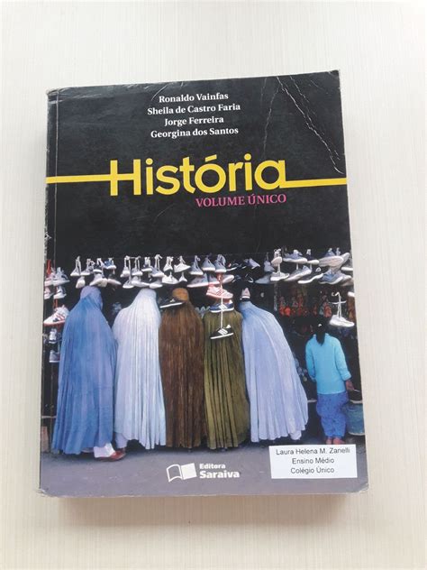 História Volume Único Livro Editora Saraiva Usado 49701336 enjoei