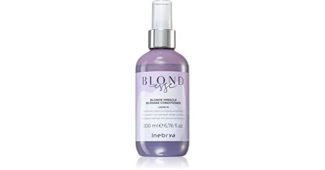 Inebrya BLONDesse Blonde Miracle Bi Phase Conditioner acondicionador bifásico sin aclarado para