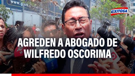 Wilfredo Oscorima Agreden A Abogado Del Gobernador De Ayacucho Tras