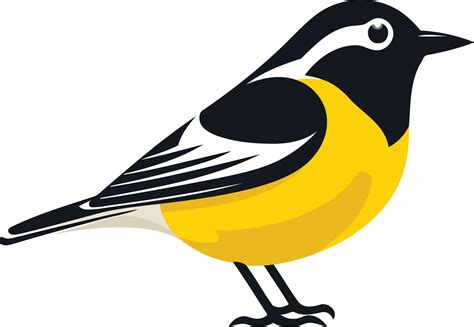 Illustration Of A Yellow Rumped Warbler 49271003 Vector Art At Vecteezy