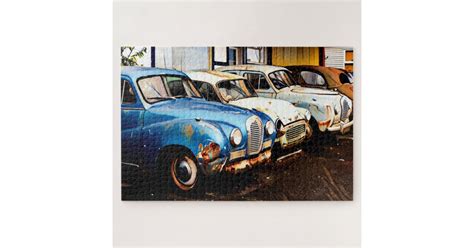 Vintage Cars Jigsaw Puzzle | Zazzle