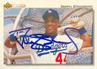 Darryl Strawberry Autographs And Memorabilia Sports Baseball