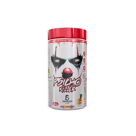 Demons Lab Pre Workout Psicho Killer Sabor Yellow Bloody G Shape