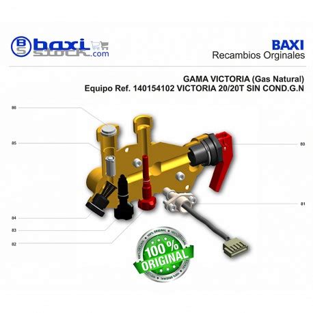 Recambio Original Baxi Roca Kit Limitador Caudal Junta