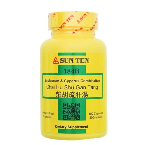 Chai Hu Shu Gan Tang Sunten 100 cáps 500mg