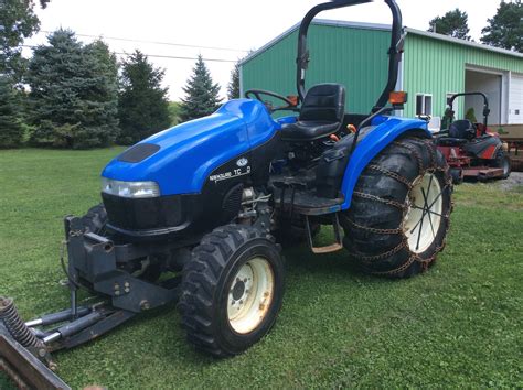 New Holland Tc40d 4wd Tractor Sold Laspina Used Equipment