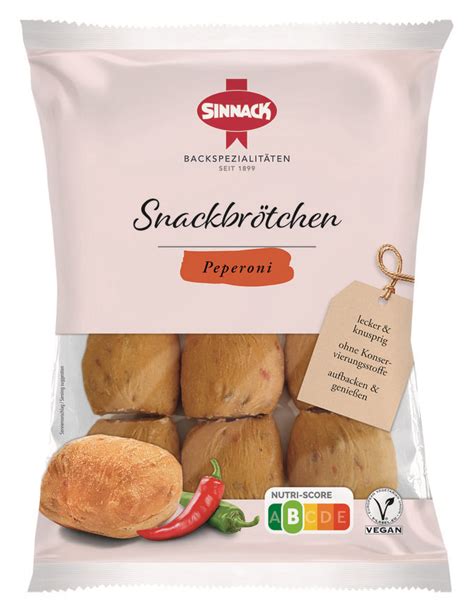 Peperoni Snackbrötchen Brötchen Unsere Produkte Sinnack